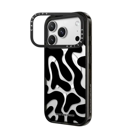 Black Abstract Shapes by Corey Paige Designs