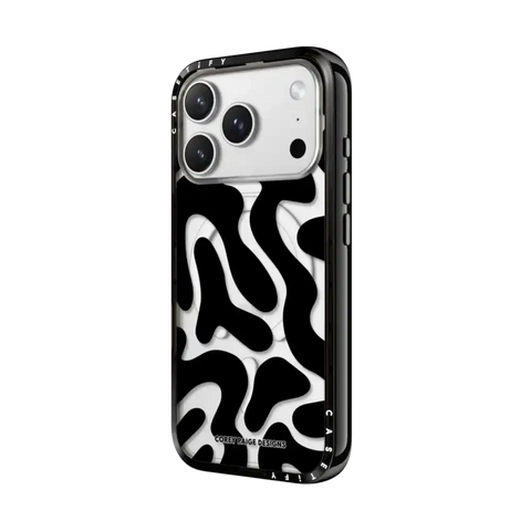 Black Abstract Shapes by Corey Paige Designs