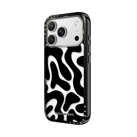 Black Abstract Shapes by Corey Paige Designs
