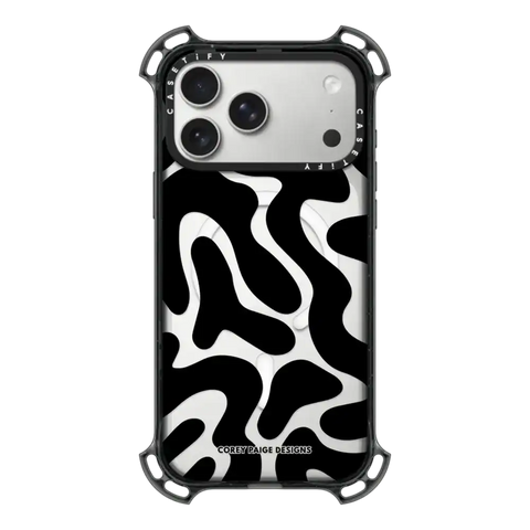 Black Abstract Shapes by Corey Paige Designs