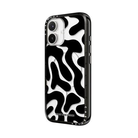 Black Abstract Shapes by Corey Paige Designs