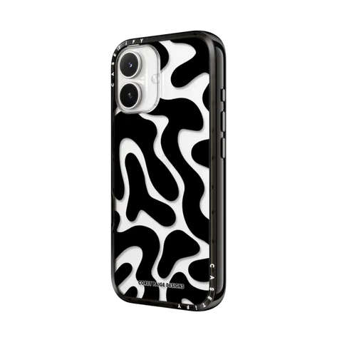 Black Abstract Shapes by Corey Paige Designs