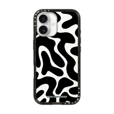Black Abstract Shapes by Corey Paige Designs