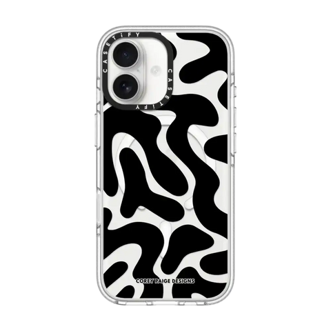 Black Abstract Shapes by Corey Paige Designs