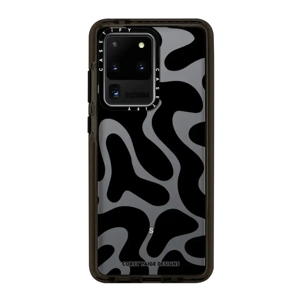 Black Abstract Shapes by Corey Paige Designs