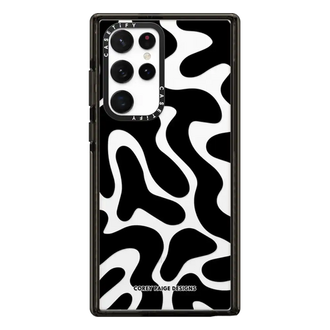 Black Abstract Shapes by Corey Paige Designs