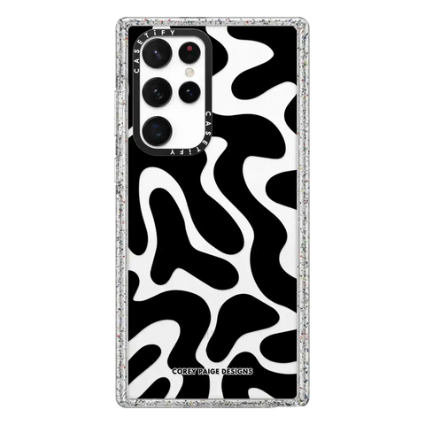 Black Abstract Shapes by Corey Paige Designs