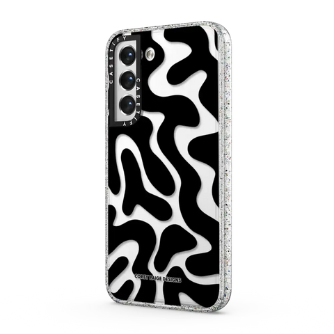 Black Abstract Shapes by Corey Paige Designs