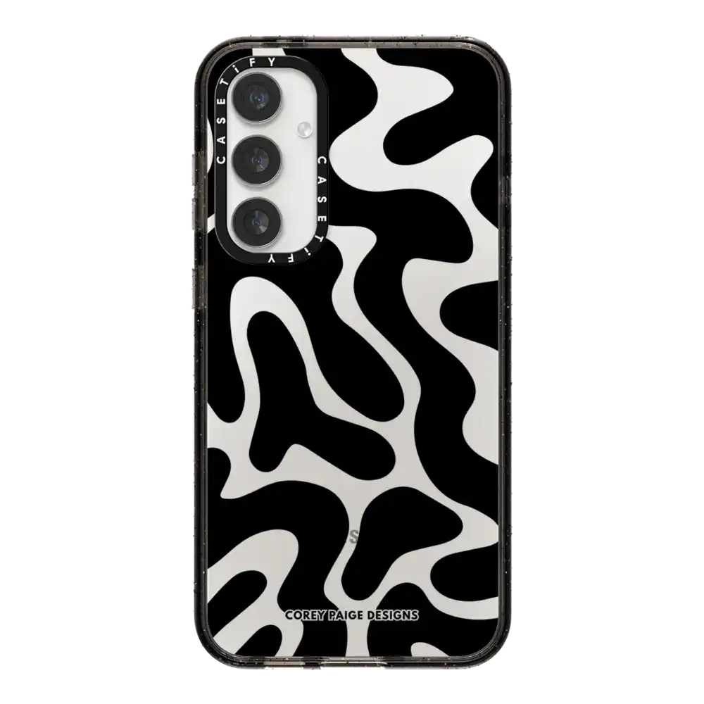 Black Abstract Shapes by Corey Paige Designs