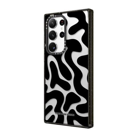 Black Abstract Shapes by Corey Paige Designs