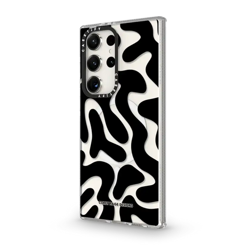 Black Abstract Shapes by Corey Paige Designs