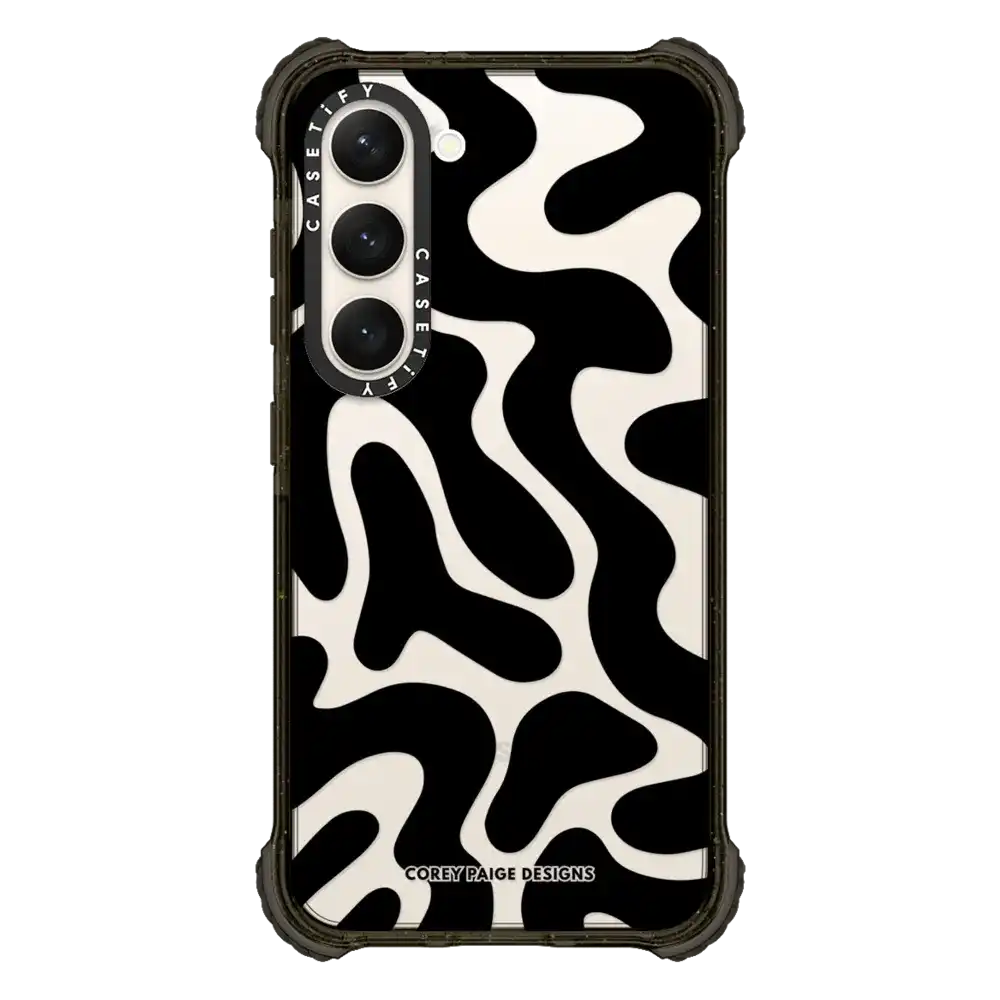Black Abstract Shapes by Corey Paige Designs