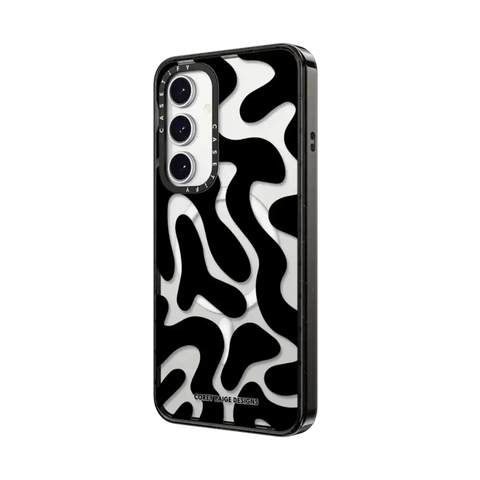 Black Abstract Shapes by Corey Paige Designs