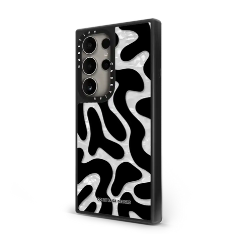 Black Abstract Shapes by Corey Paige Designs