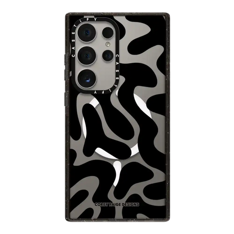 Black Abstract Shapes by Corey Paige Designs