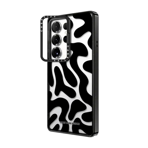 Black Abstract Shapes by Corey Paige Designs