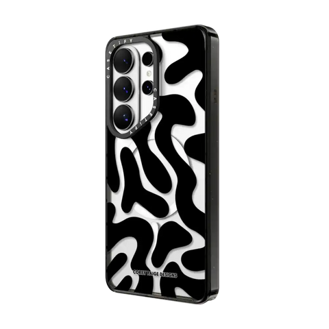 Black Abstract Shapes by Corey Paige Designs