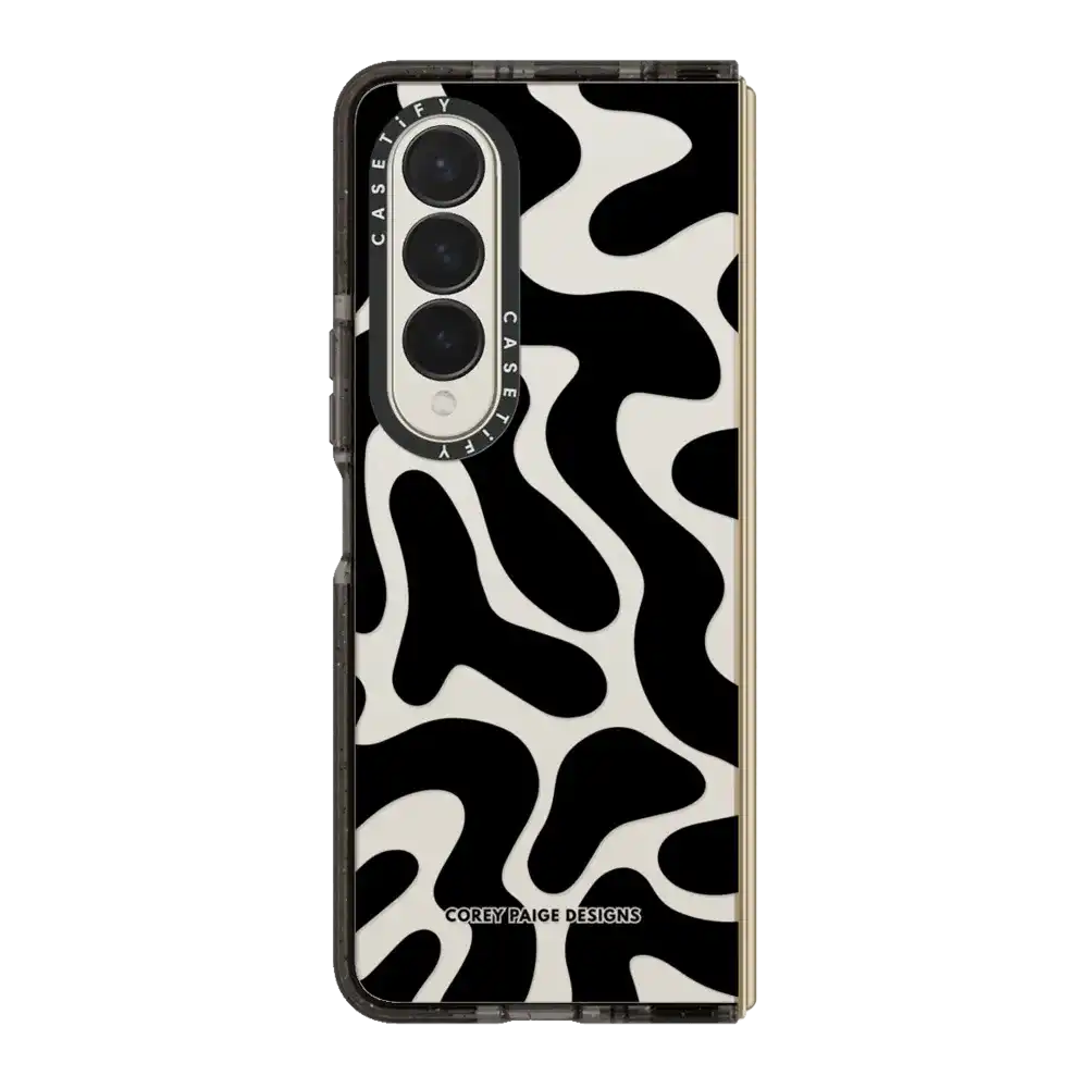Black Abstract Shapes by Corey Paige Designs