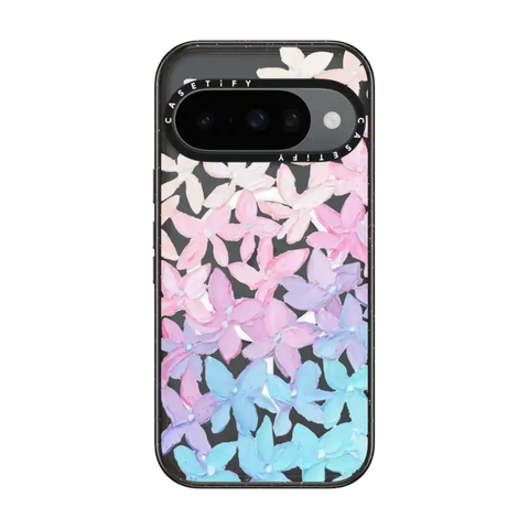 Clear Hydrangea Blooms