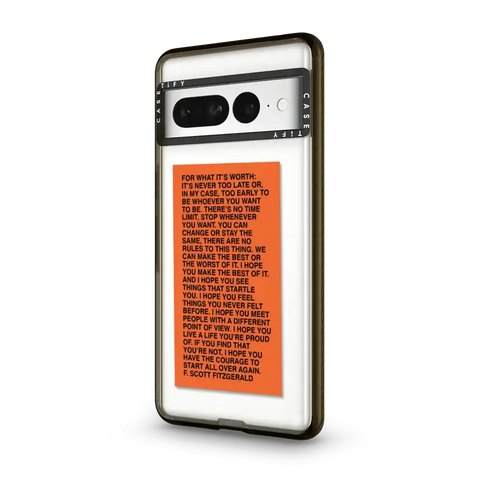 For What It's Worth Phone Case by Quotes by Christie