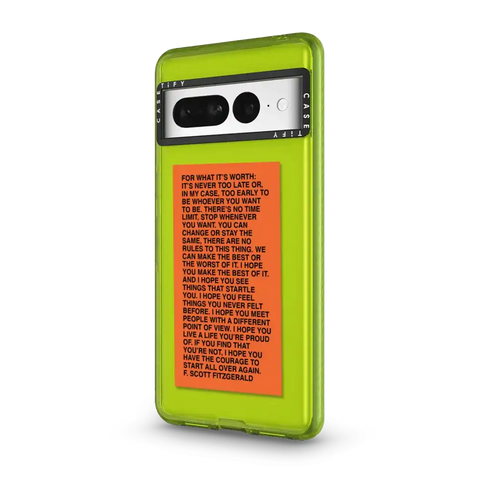 For What It's Worth Phone Case by Quotes by Christie