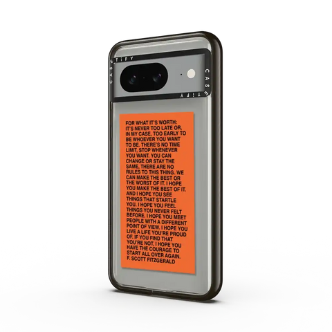 For What It's Worth Phone Case by Quotes by Christie