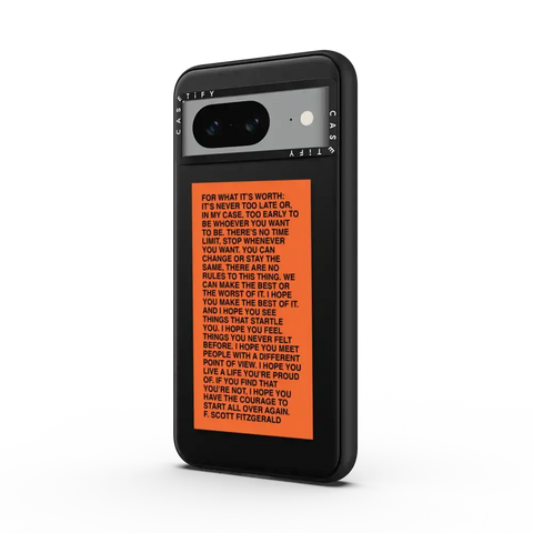 For What It's Worth Phone Case by Quotes by Christie