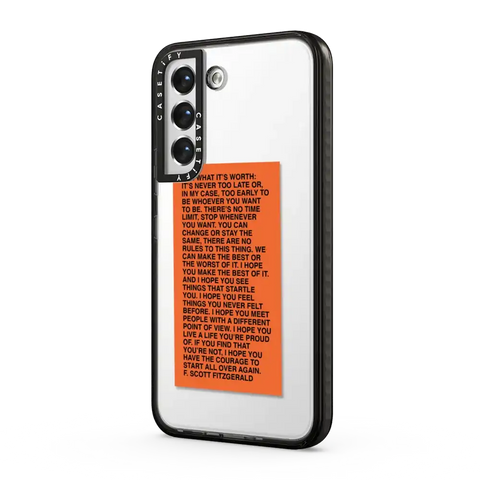 For What It's Worth Phone Case by Quotes by Christie