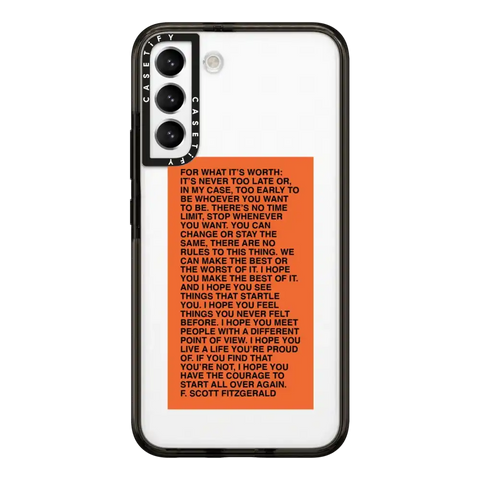 For What It's Worth Phone Case by Quotes by Christie