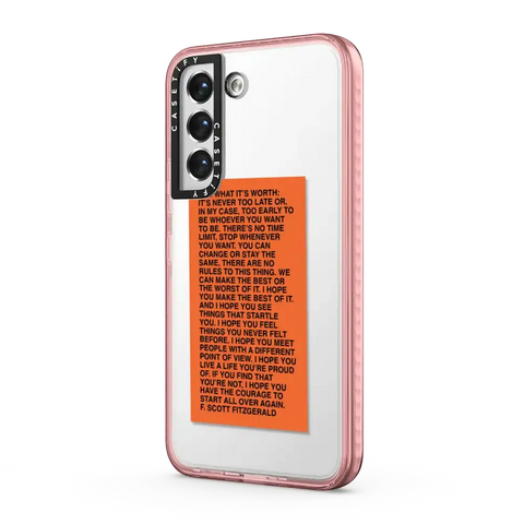 For What It's Worth Phone Case by Quotes by Christie