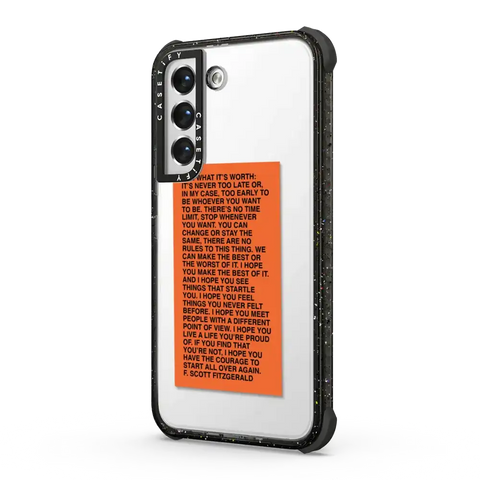 For What It's Worth Phone Case by Quotes by Christie