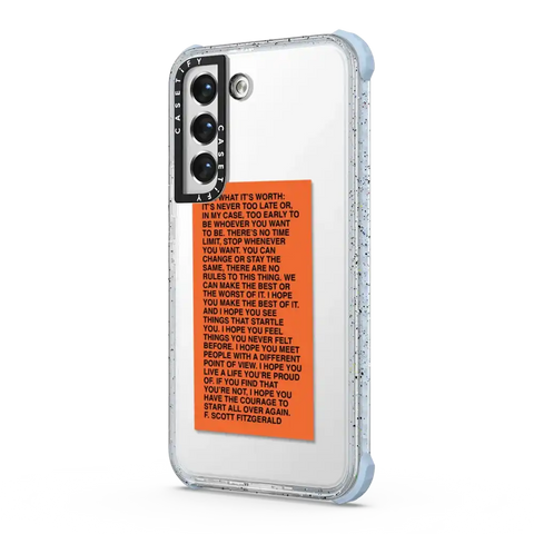 For What It's Worth Phone Case by Quotes by Christie
