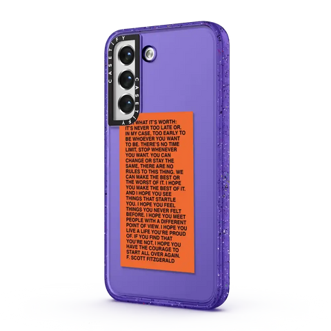 For What It's Worth Phone Case by Quotes by Christie