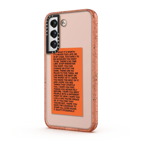 For What It's Worth Phone Case by Quotes by Christie
