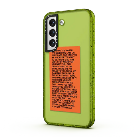 For What It's Worth Phone Case by Quotes by Christie