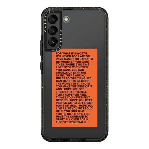 For What It's Worth Phone Case by Quotes by Christie