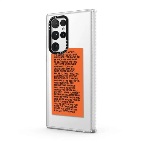 For What It's Worth Phone Case by Quotes by Christie