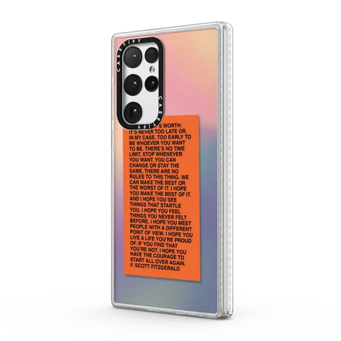 For What It's Worth Phone Case by Quotes by Christie