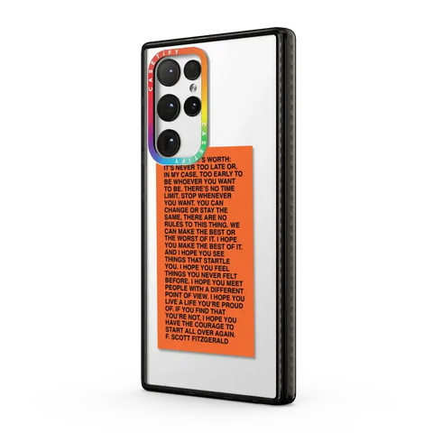For What It's Worth Phone Case by Quotes by Christie