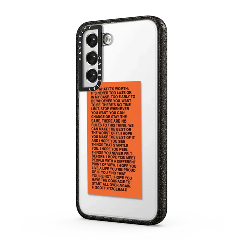 For What It's Worth Phone Case by Quotes by Christie