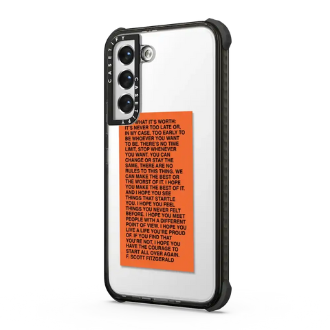 For What It's Worth Phone Case by Quotes by Christie
