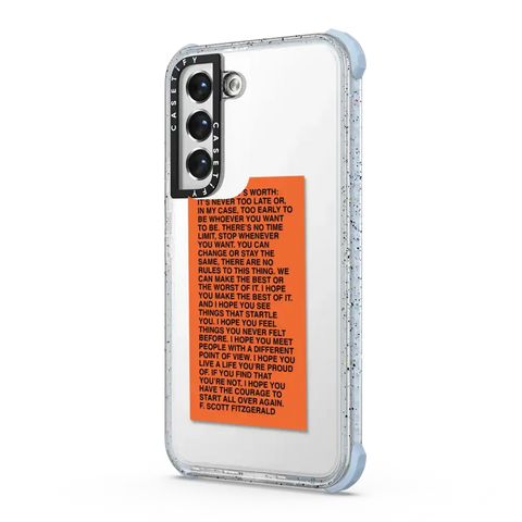For What It's Worth Phone Case by Quotes by Christie