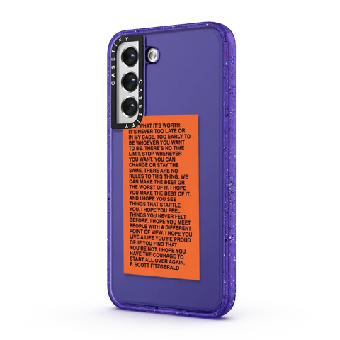 For What It's Worth Phone Case by Quotes by Christie