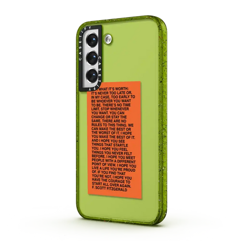 For What It's Worth Phone Case by Quotes by Christie