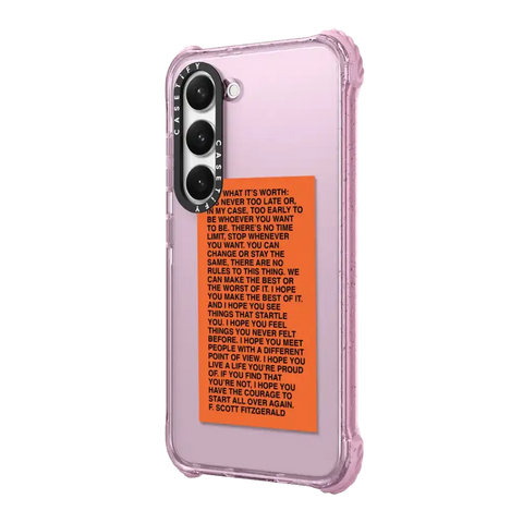 For What It's Worth Phone Case by Quotes by Christie