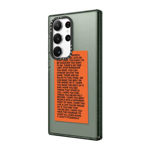 For What It's Worth Phone Case by Quotes by Christie
