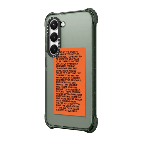For What It's Worth Phone Case by Quotes by Christie