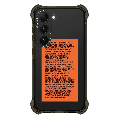 For What It's Worth Phone Case by Quotes by Christie