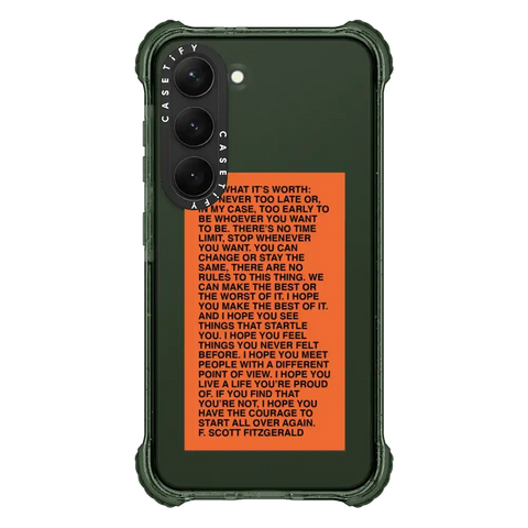 For What It's Worth Phone Case by Quotes by Christie