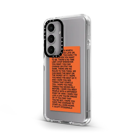 For What It's Worth Phone Case by Quotes by Christie